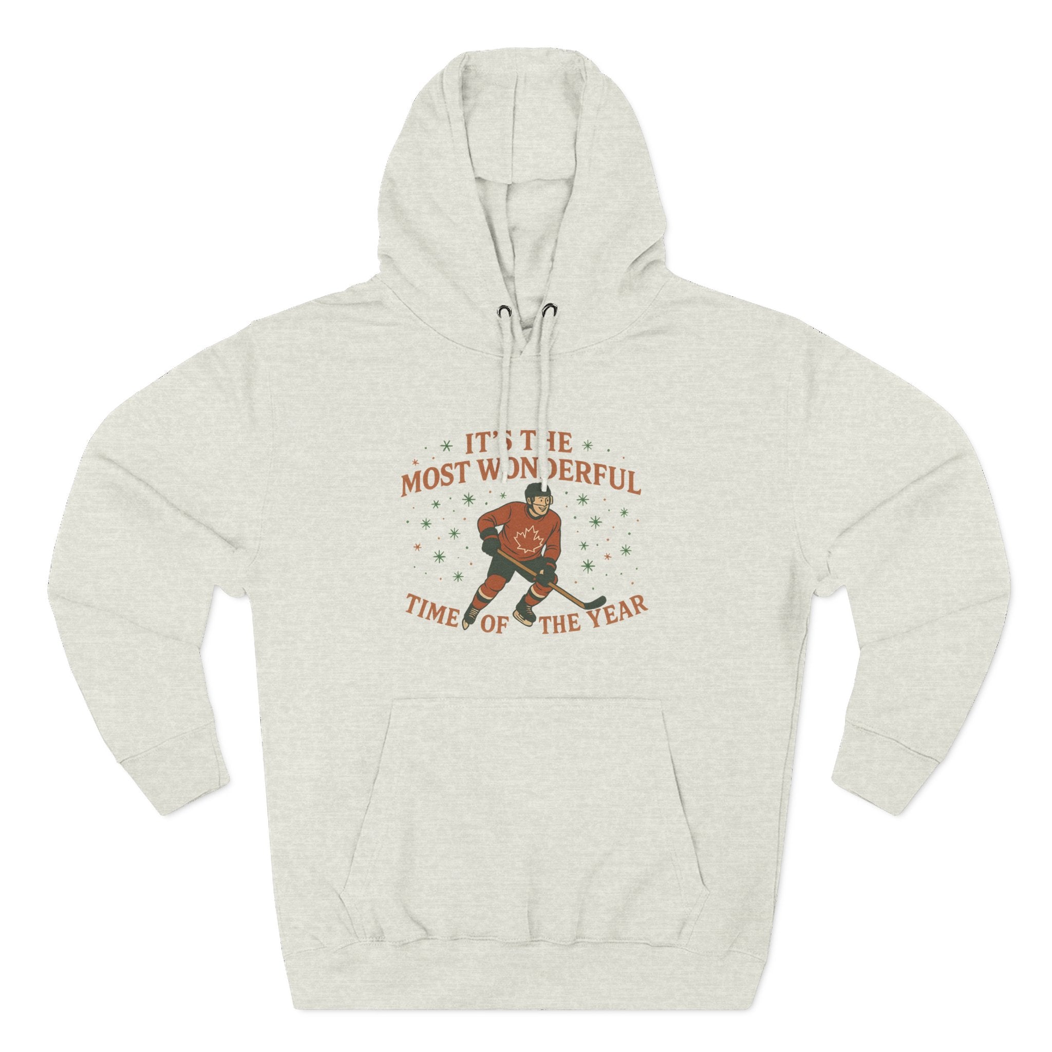 Hockey Canada World Juniors 'It's the Most Wonderful Time of the Year', Winter Sweater, Christmas Apparel Printify