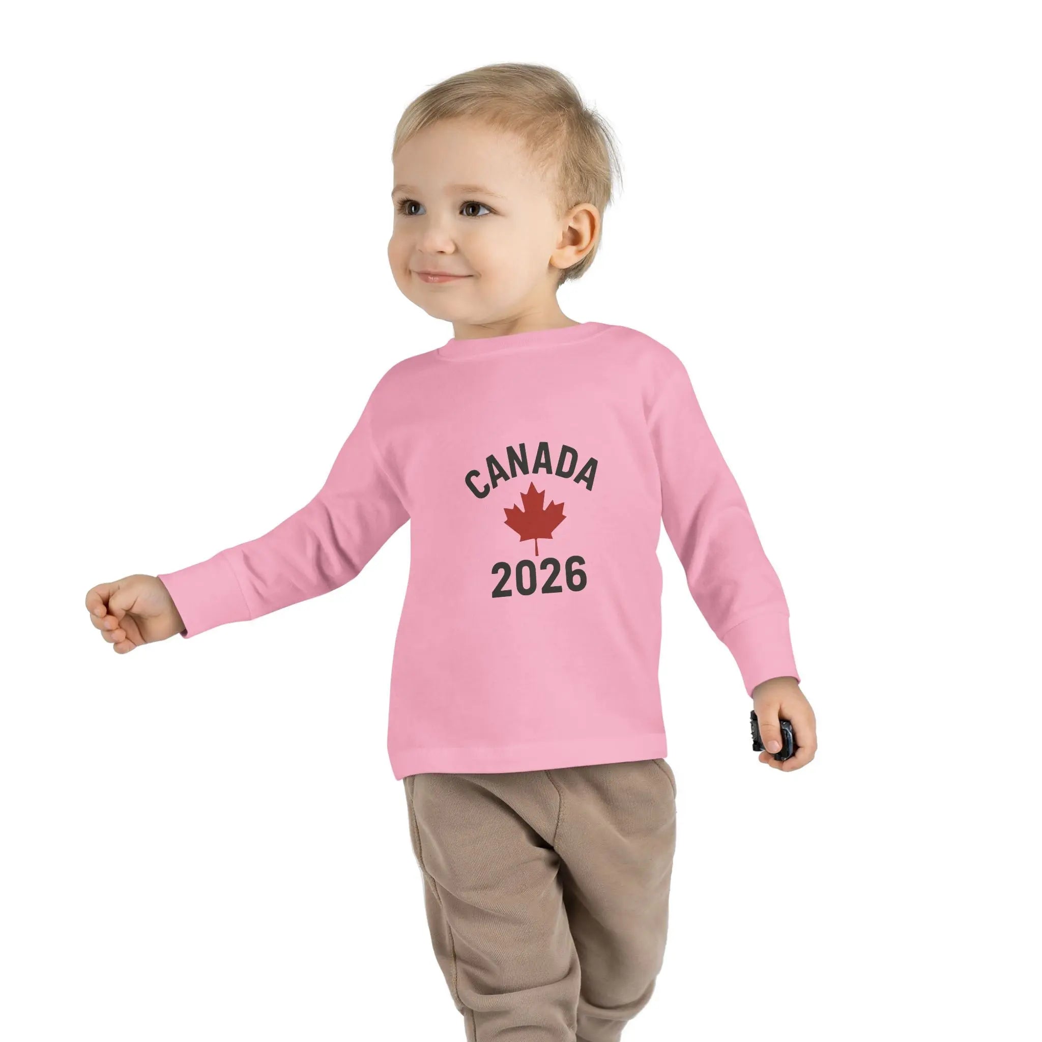 Maple Stick Kids Sweatshirt – Canada 2026 Olympic Hockey Edition Printify