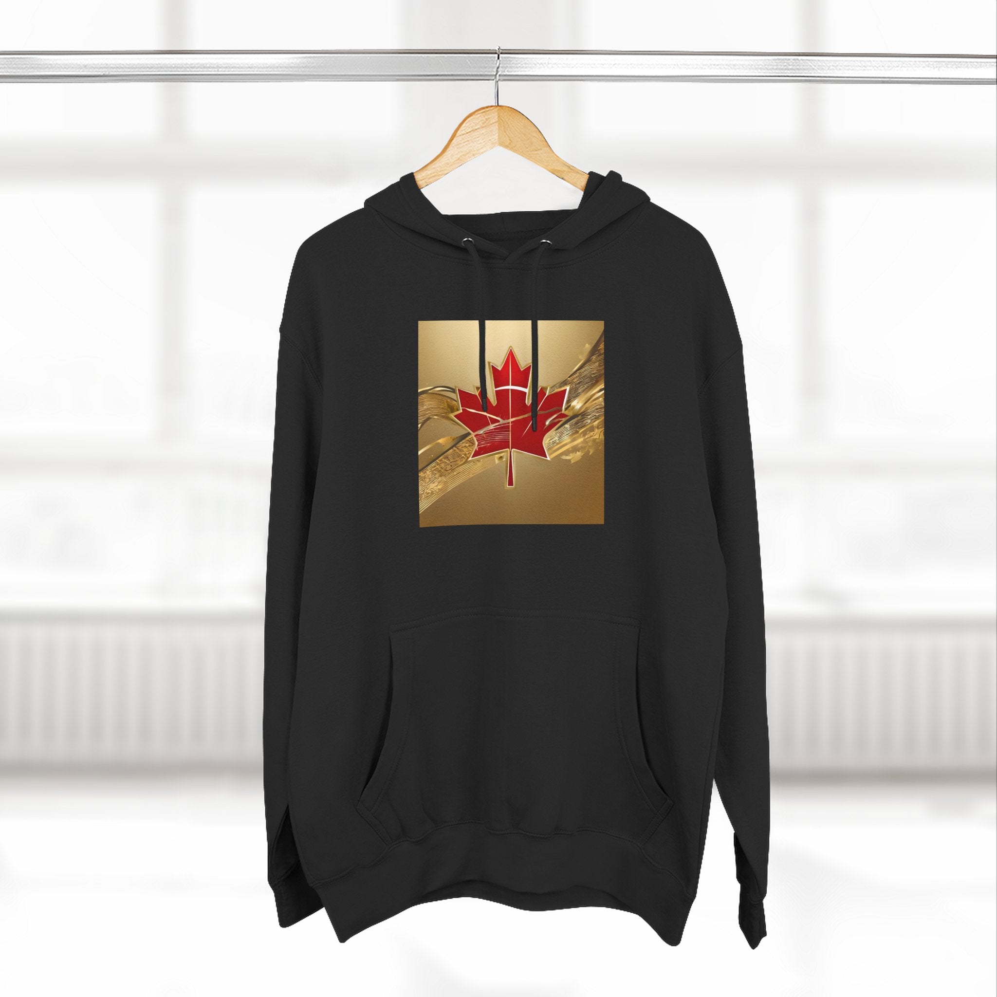 Red Maple Leaf Gold Medal Hoodie | Olympic Canada Sweatshirt