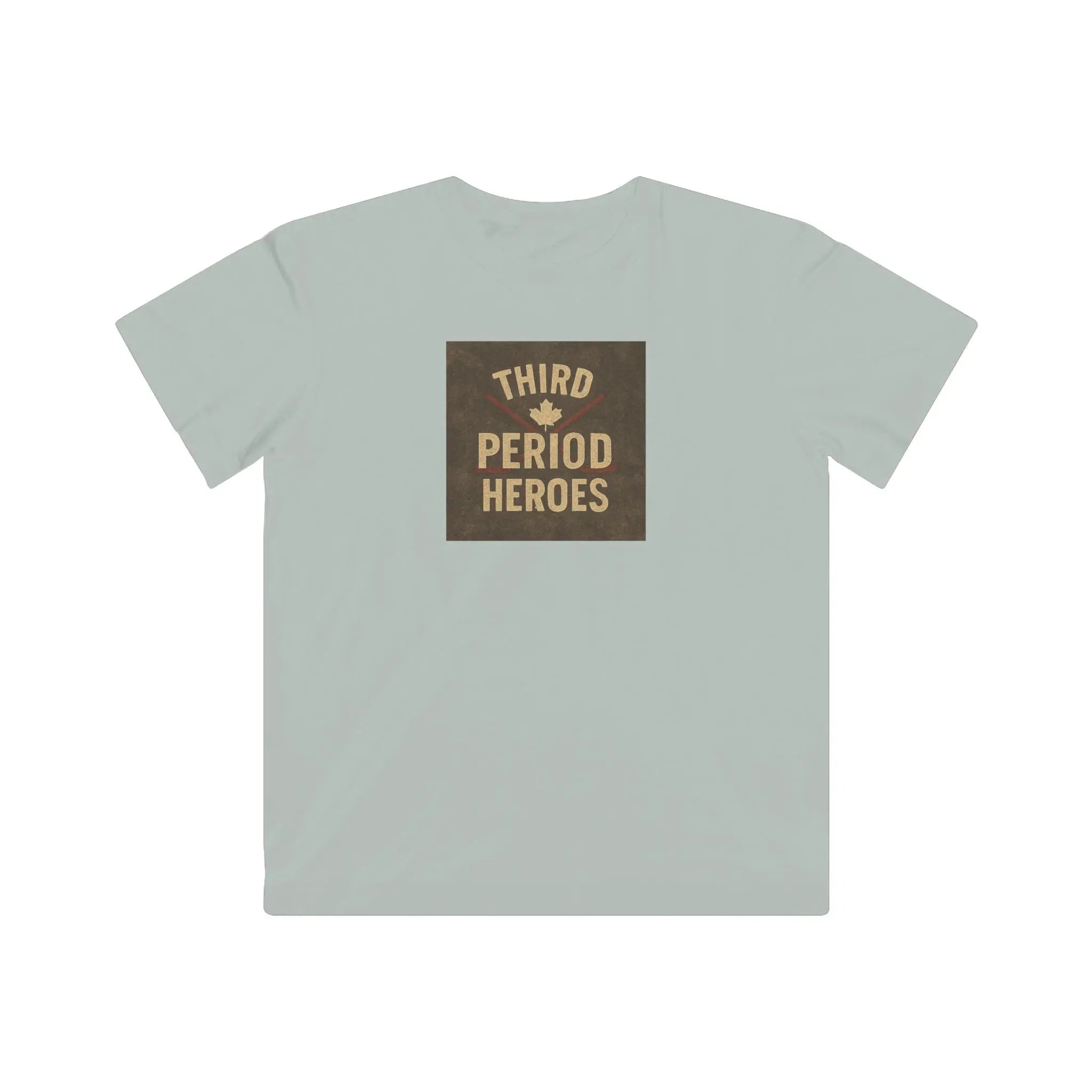 Maple Stick Youth Tee – Third Period Hero, Hockey Game Legend Printify