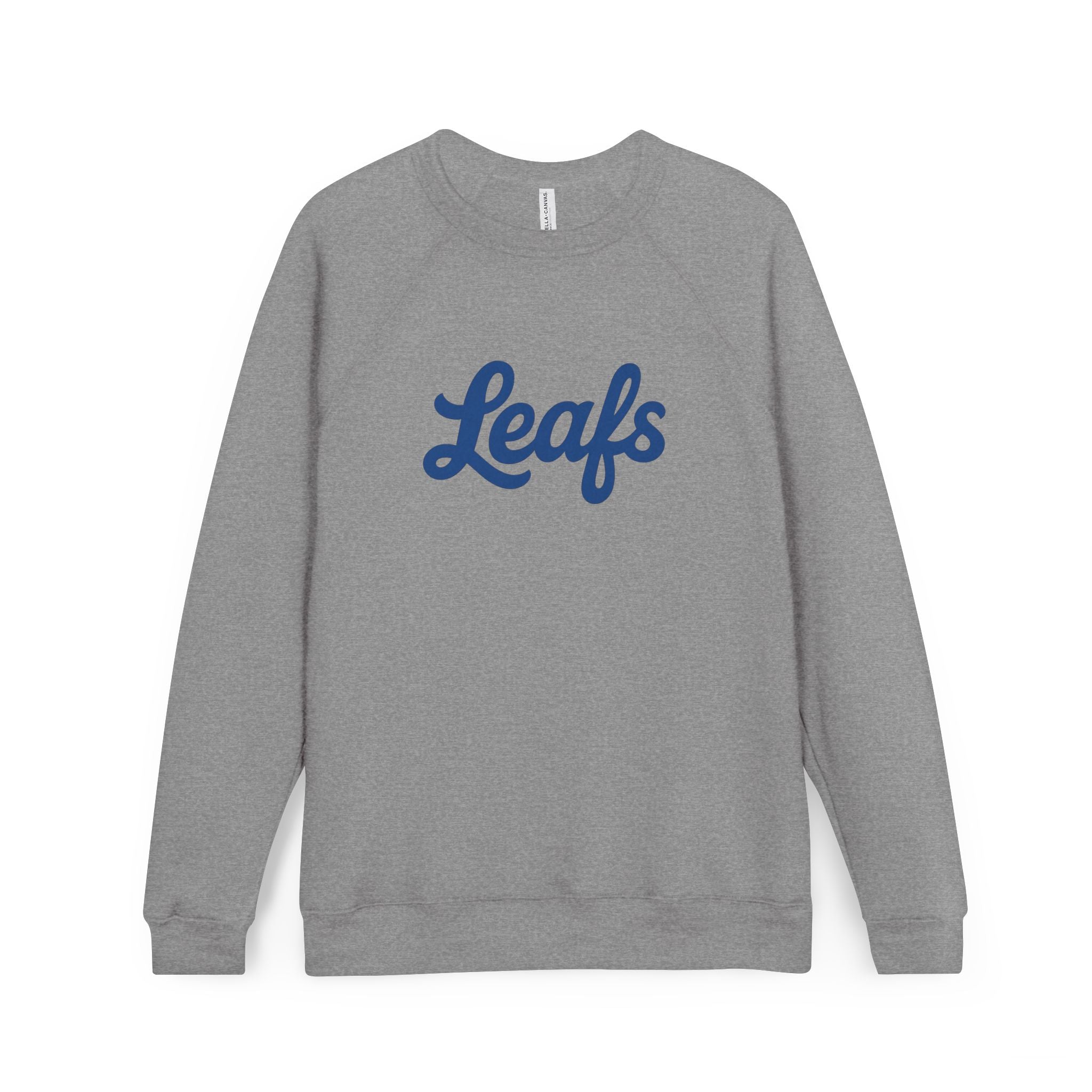 MAPLE LEAFS Script Raglan Sweatshirt — Vintage Sports Crewneck