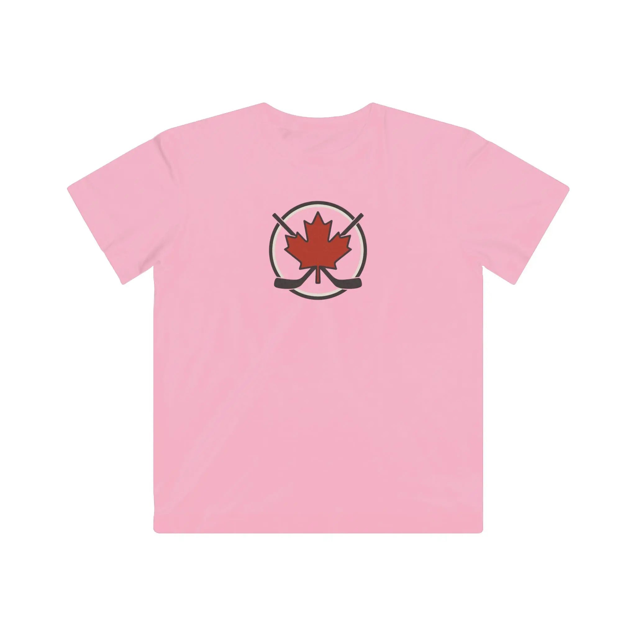Canadian Pride Kids Tee, Youth Canada Shirt, Hockey Fan Gift, Maple Leaf Apparel, Summer Camp Clothing Printify