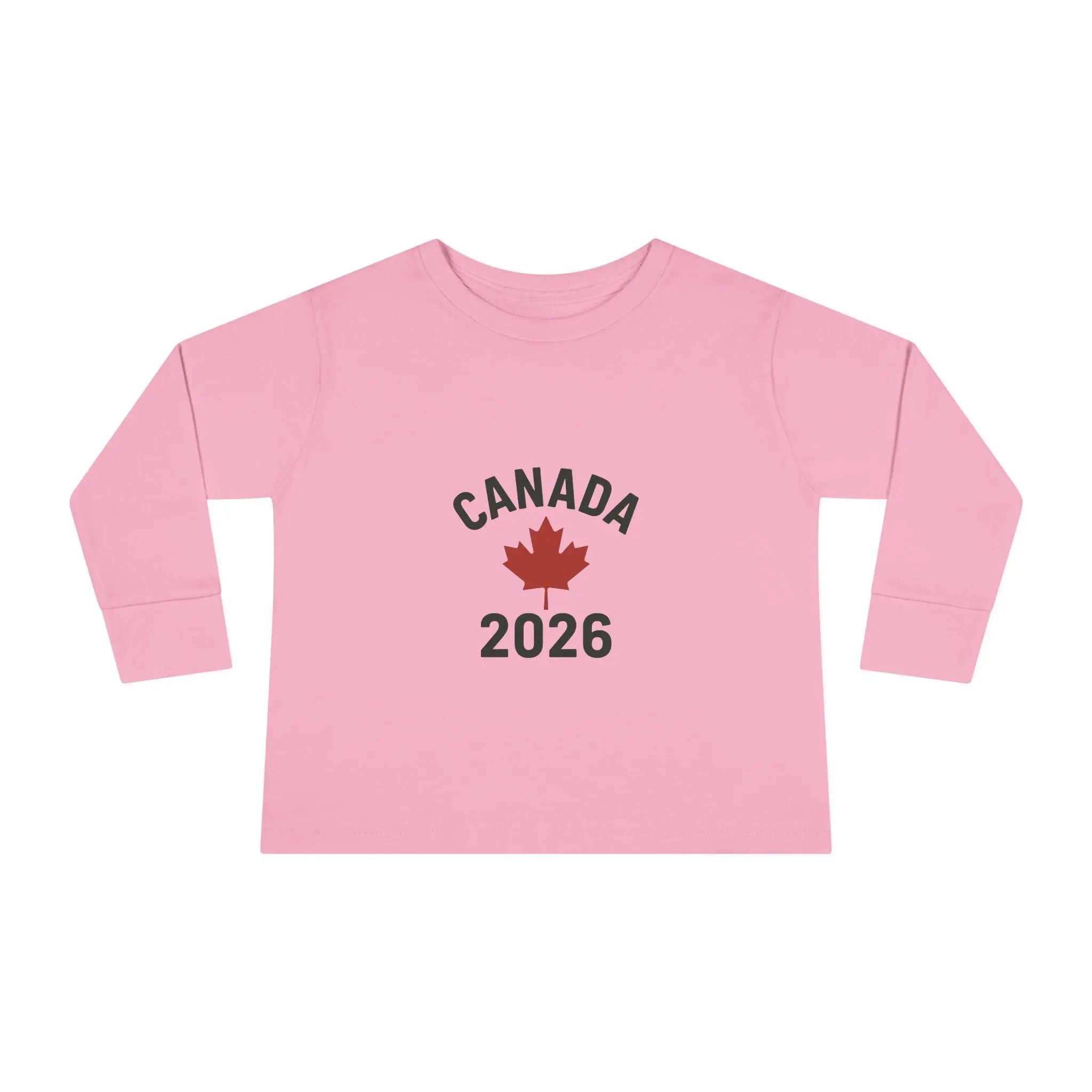 Maple Stick Kids Sweatshirt – Canada 2026 Olympic Hockey Edition Printify