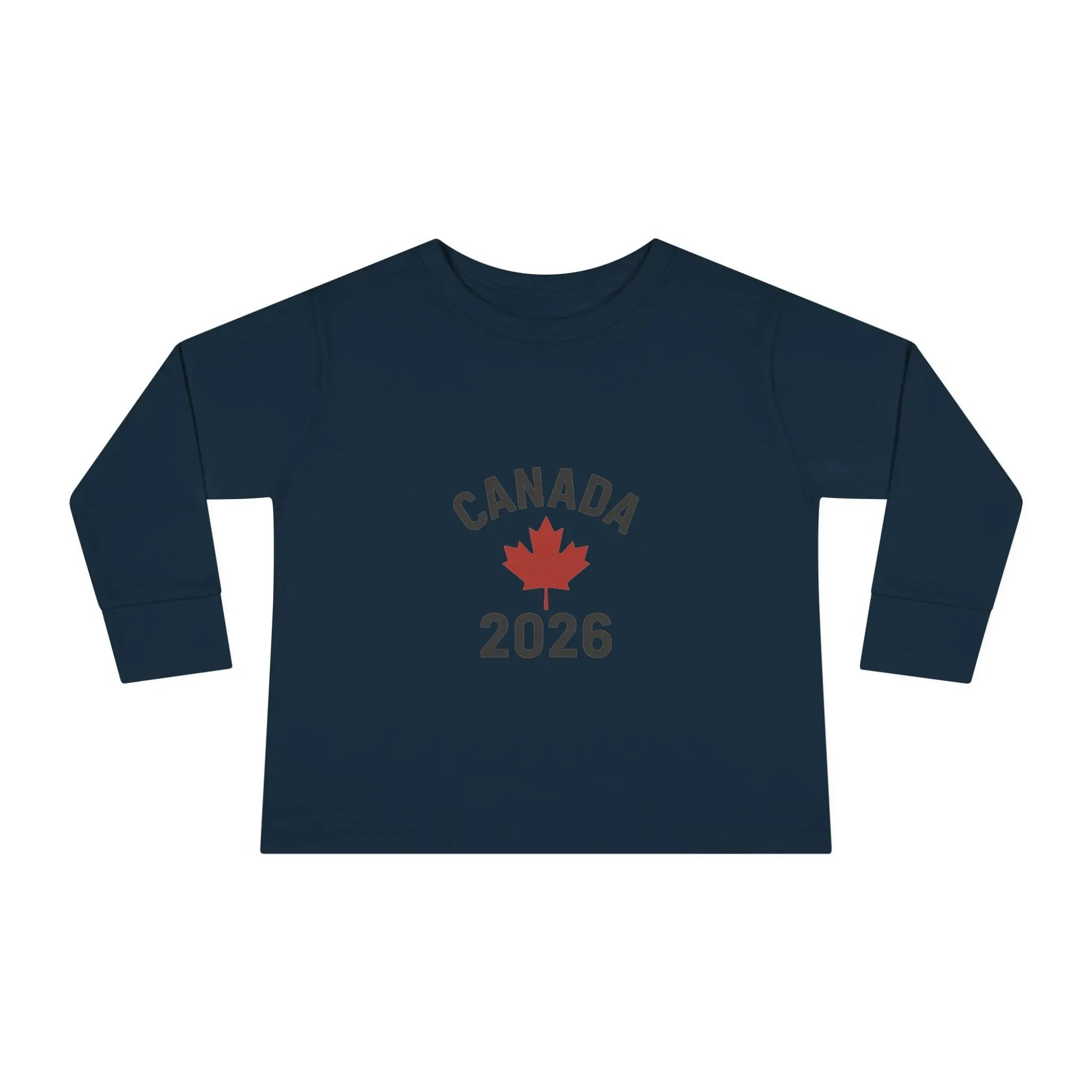Maple Stick Kids Sweatshirt – Canada 2026 Olympic Hockey Edition Printify