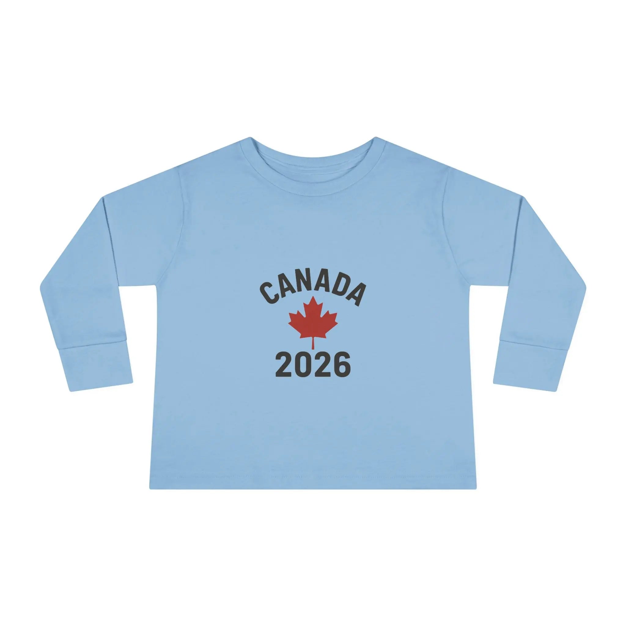 Maple Stick Kids Sweatshirt – Canada 2026 Olympic Hockey Edition Printify