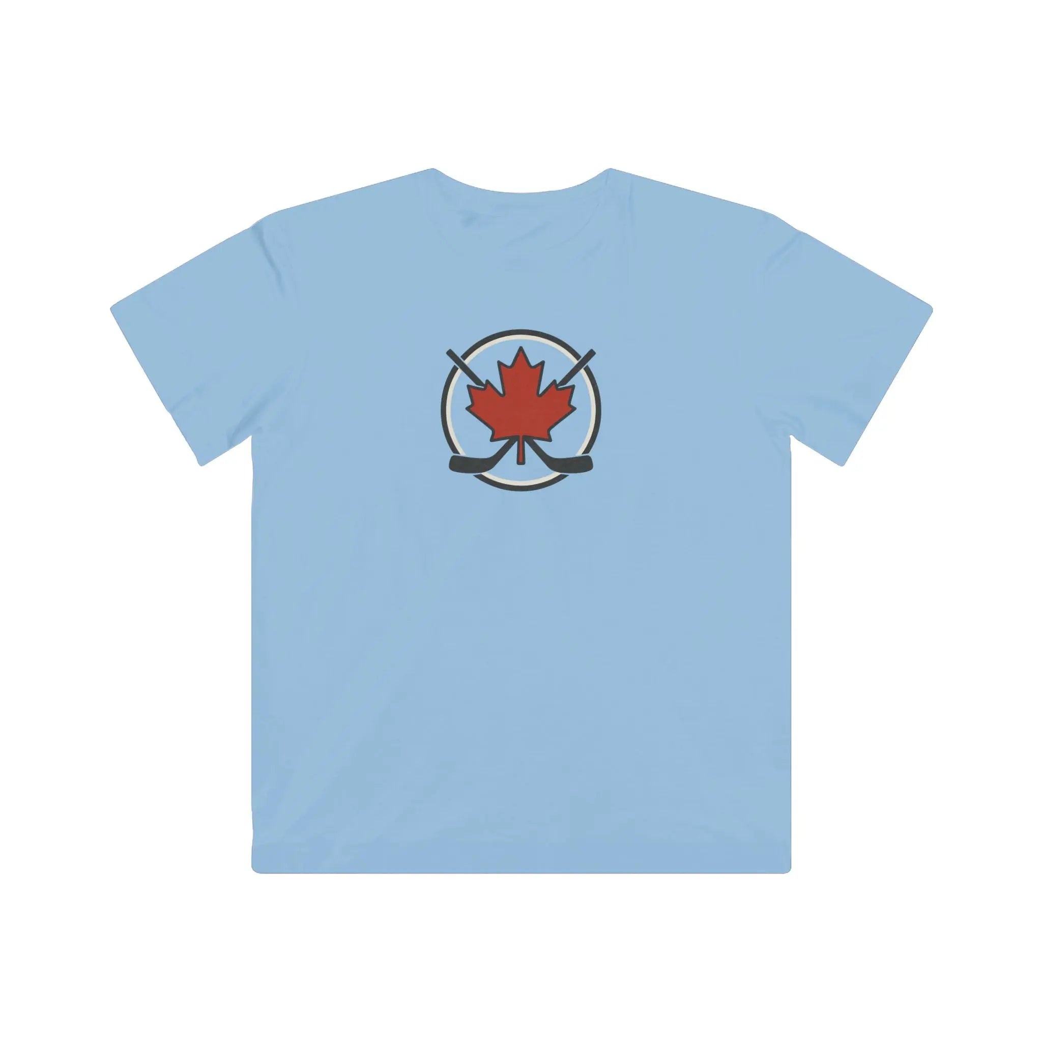 Canadian Pride Kids Tee, Youth Canada Shirt, Hockey Fan Gift, Maple Leaf Apparel, Summer Camp Clothing Printify