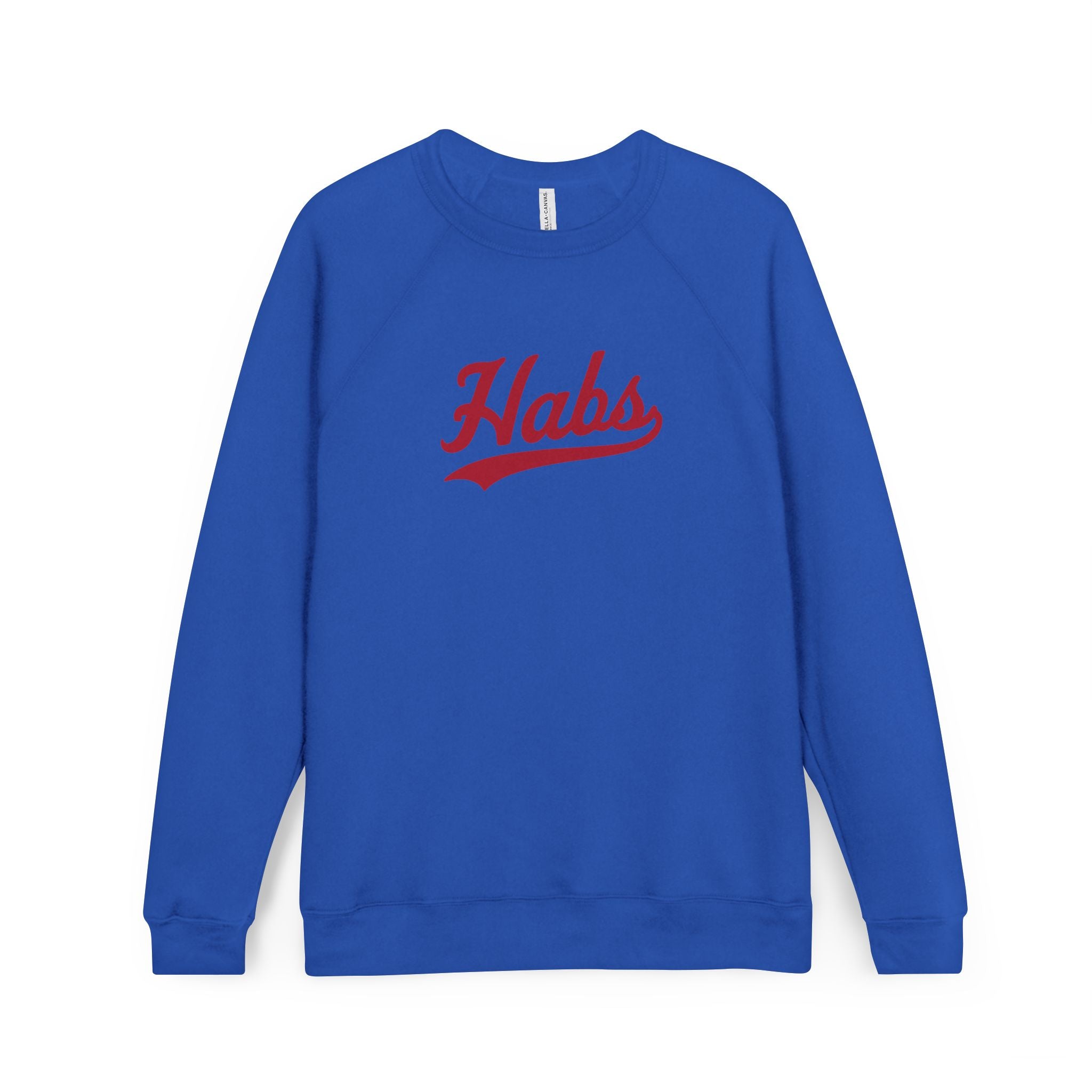 HABS Script Raglan Sweatshirt — Vintage Sports Crewneck