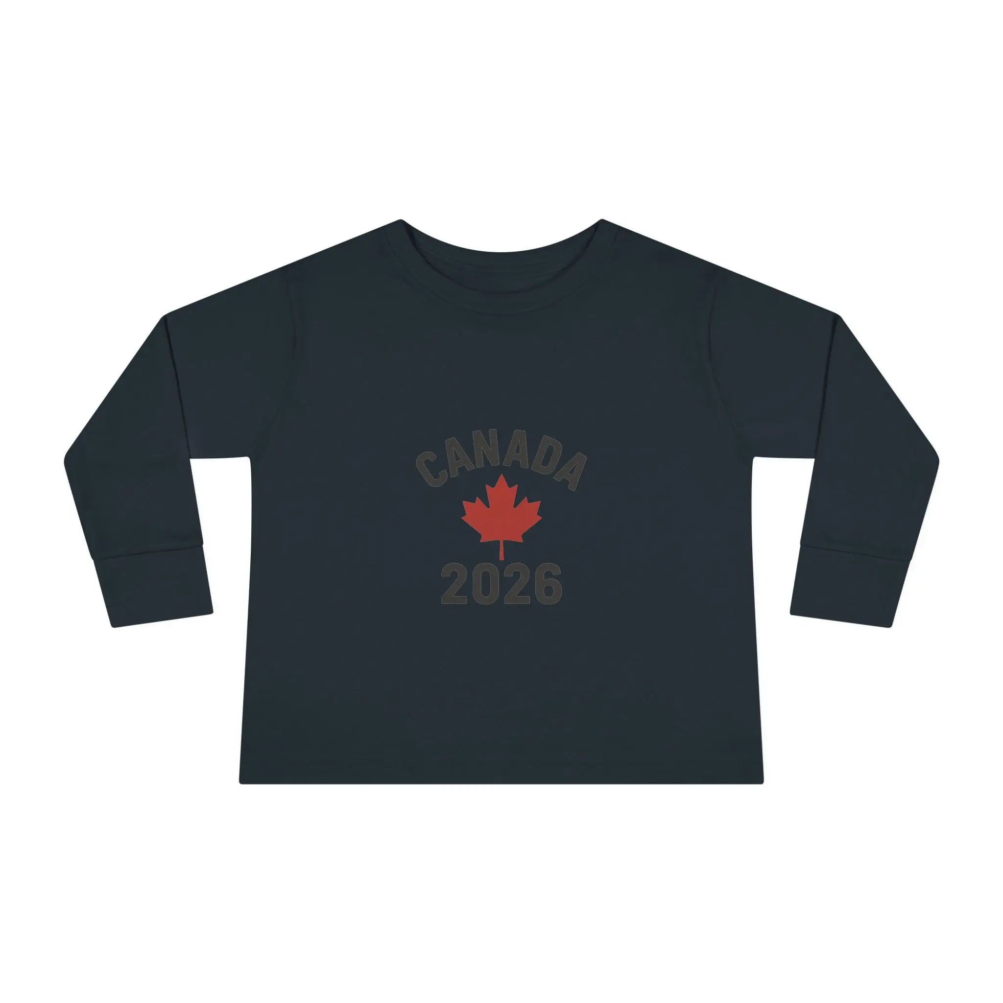 Maple Stick Kids Sweatshirt – Canada 2026 Olympic Hockey Edition Printify