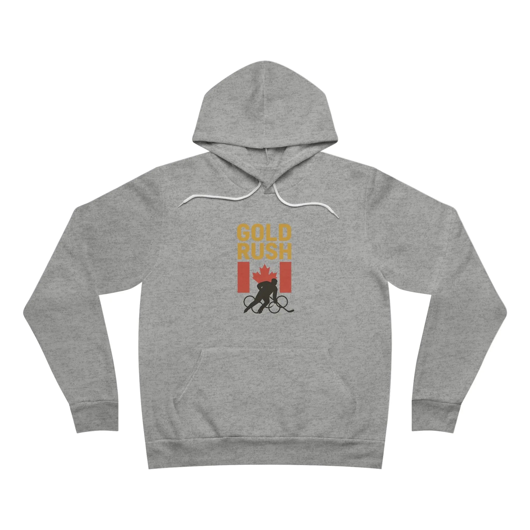 Gold Rush Canada Hockey Hoodie Mens Olympic Ice Hockey Sweatshirt Team Canada Fan Gear Printify