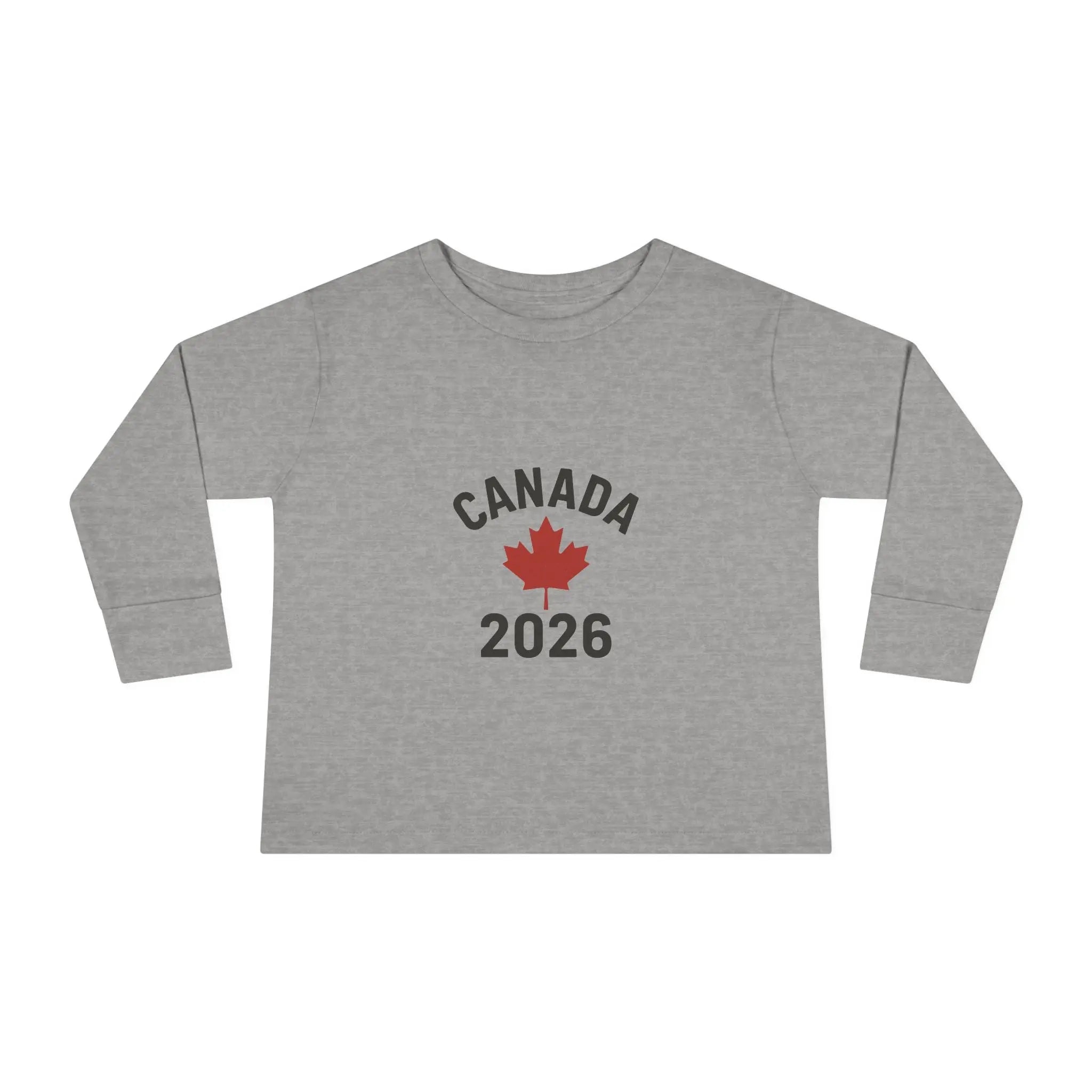 Maple Stick Kids Sweatshirt – Canada 2026 Olympic Hockey Edition Printify