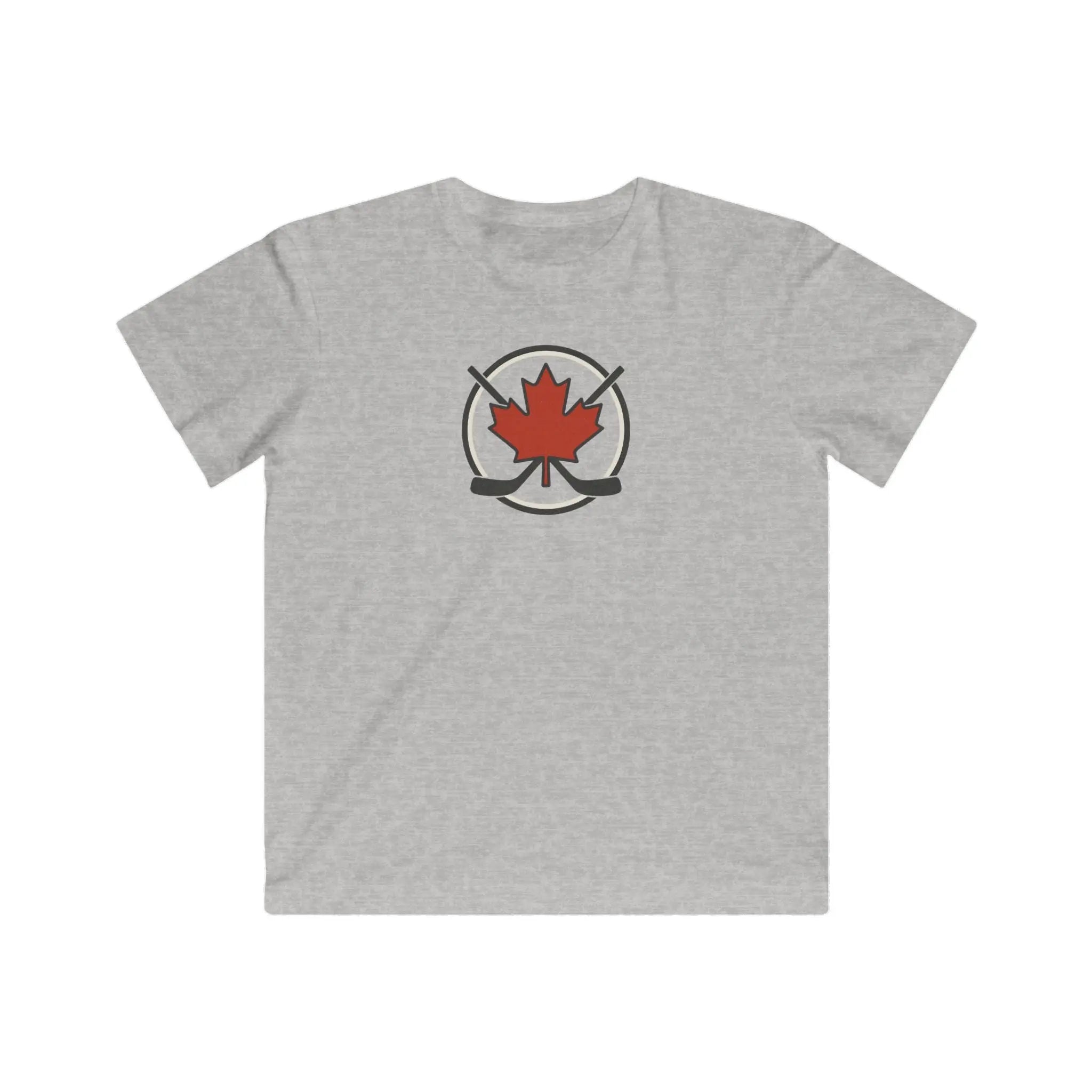Canadian Pride Kids Tee, Youth Canada Shirt, Hockey Fan Gift, Maple Leaf Apparel, Summer Camp Clothing Printify
