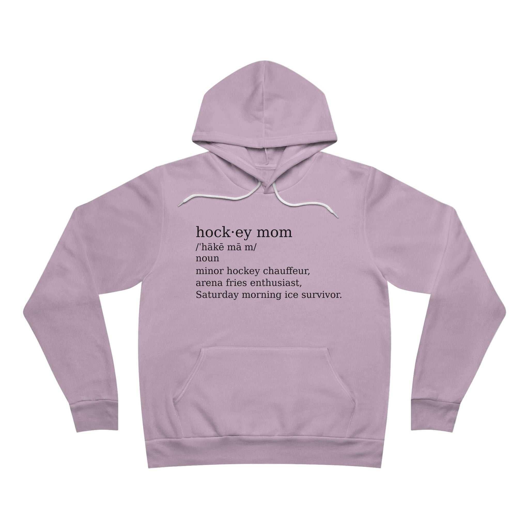 Hockey Mom Definition Hoodie | Hockey Mom Pullover, Arena Chauffeur, Saturday Ice Survivor
