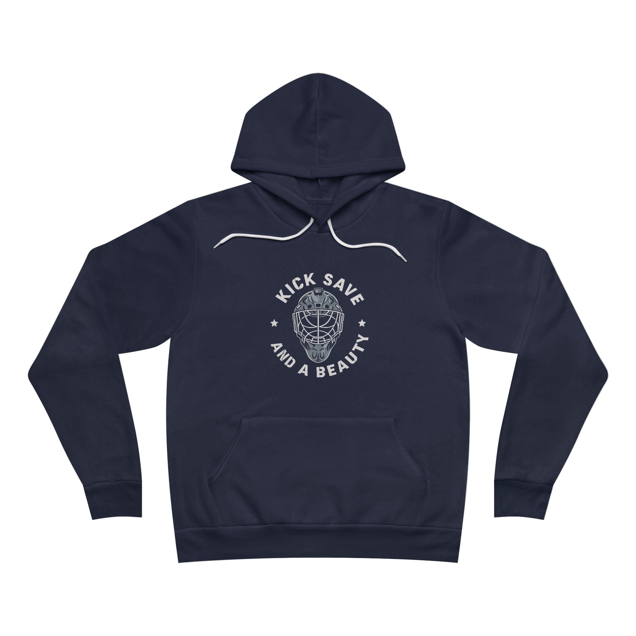Kick Save and Beauty Hockey Hoodie — Maple Stick Slang Series