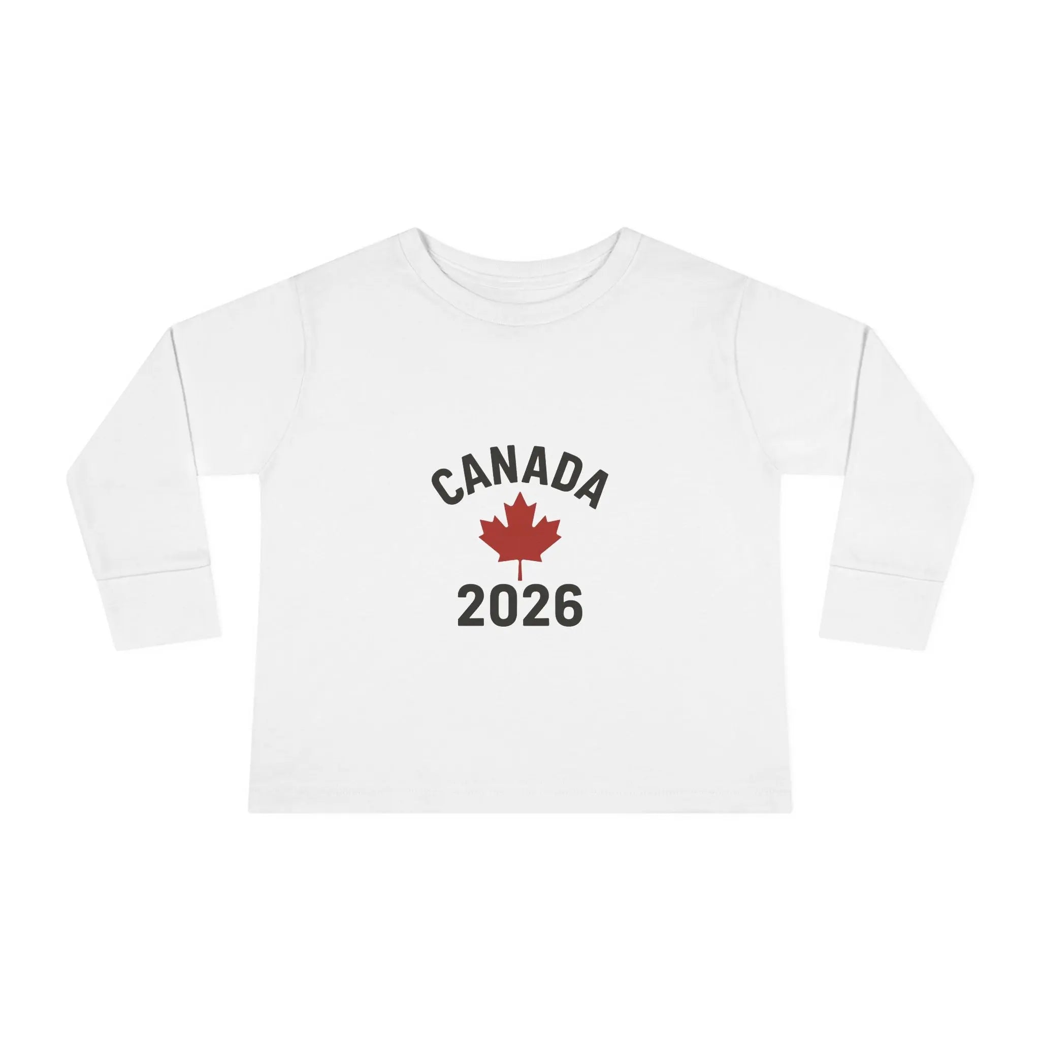 Maple Stick Kids Sweatshirt – Canada 2026 Olympic Hockey Edition Printify