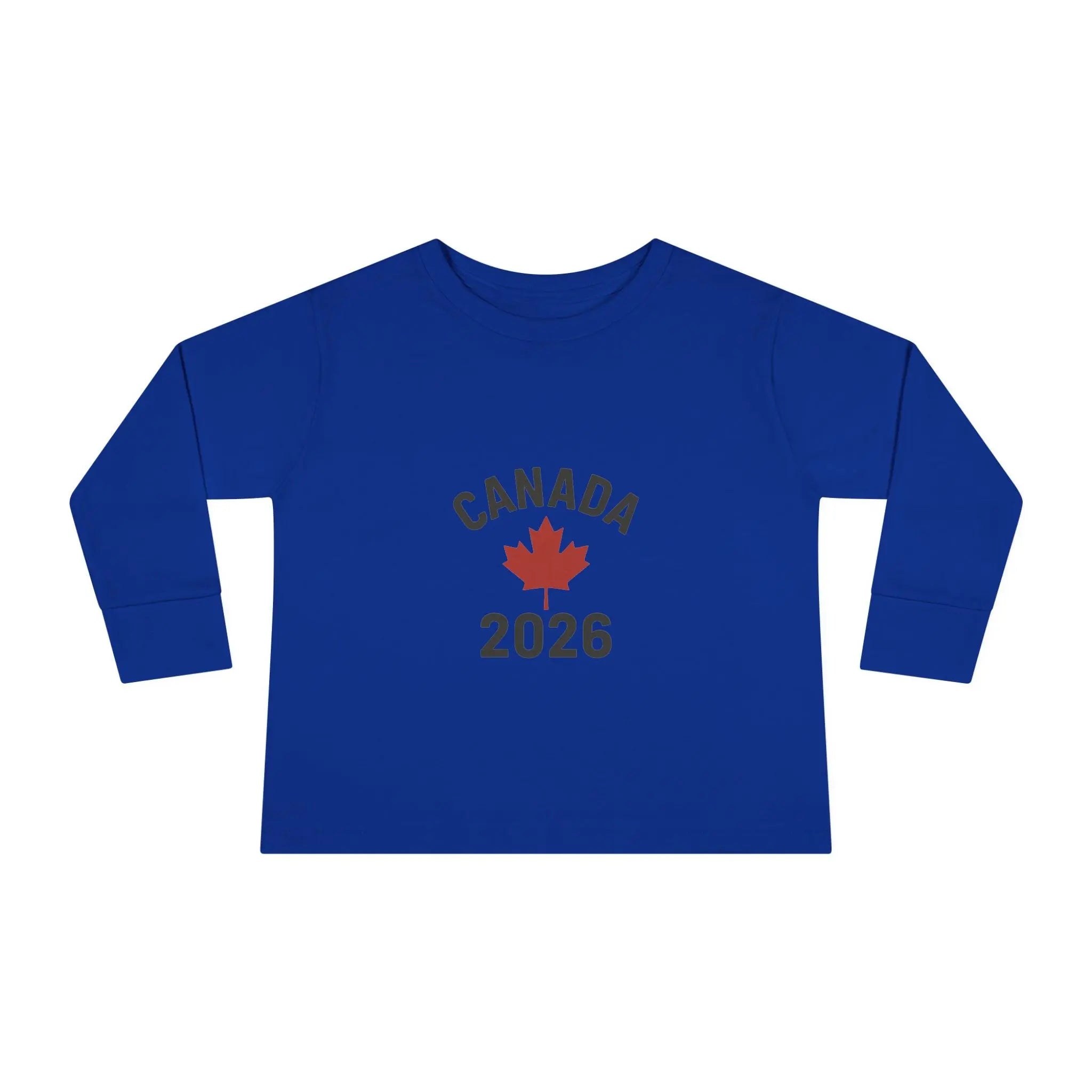 Maple Stick Kids Sweatshirt – Canada 2026 Olympic Hockey Edition Printify