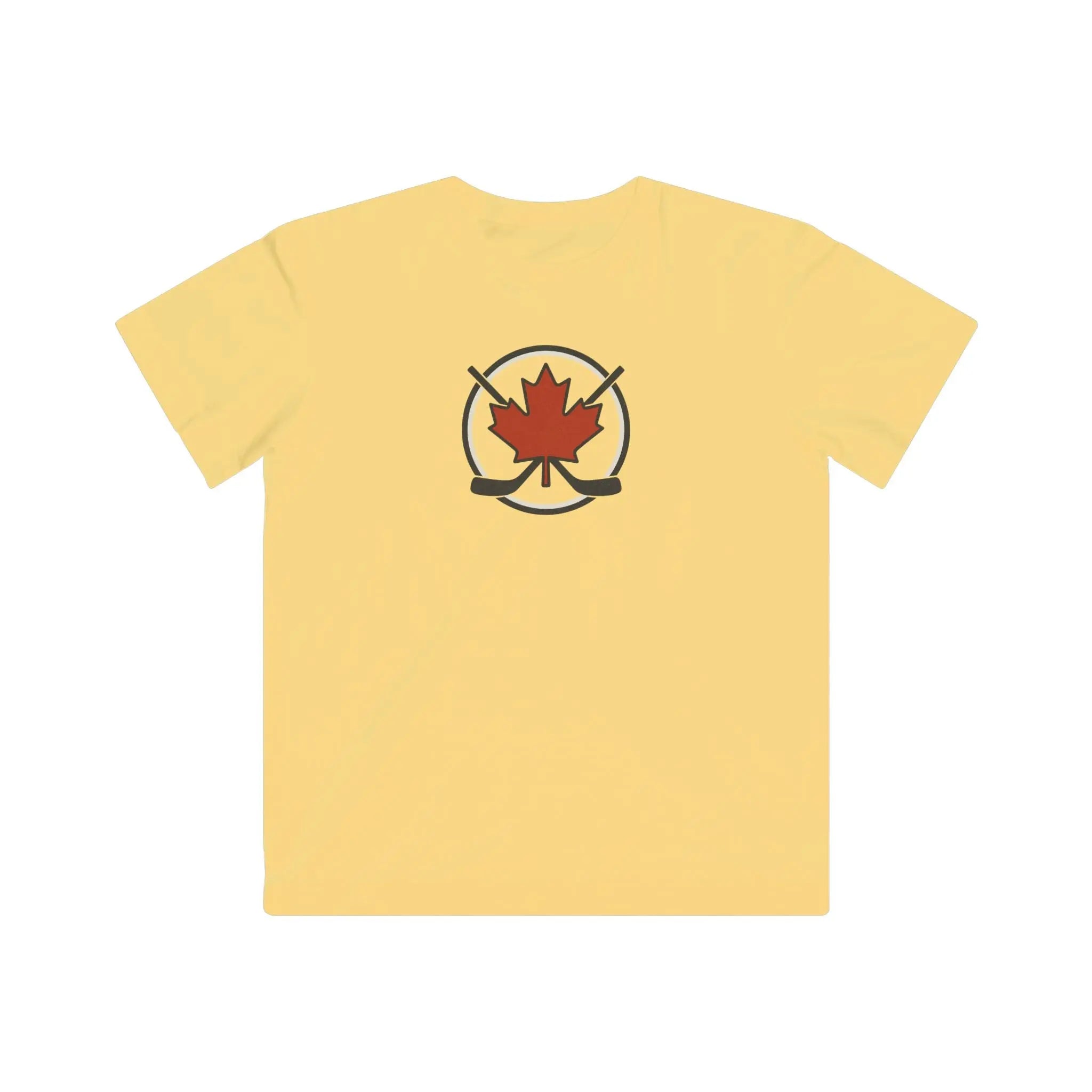 Canadian Pride Kids Tee, Youth Canada Shirt, Hockey Fan Gift, Maple Leaf Apparel, Summer Camp Clothing Printify