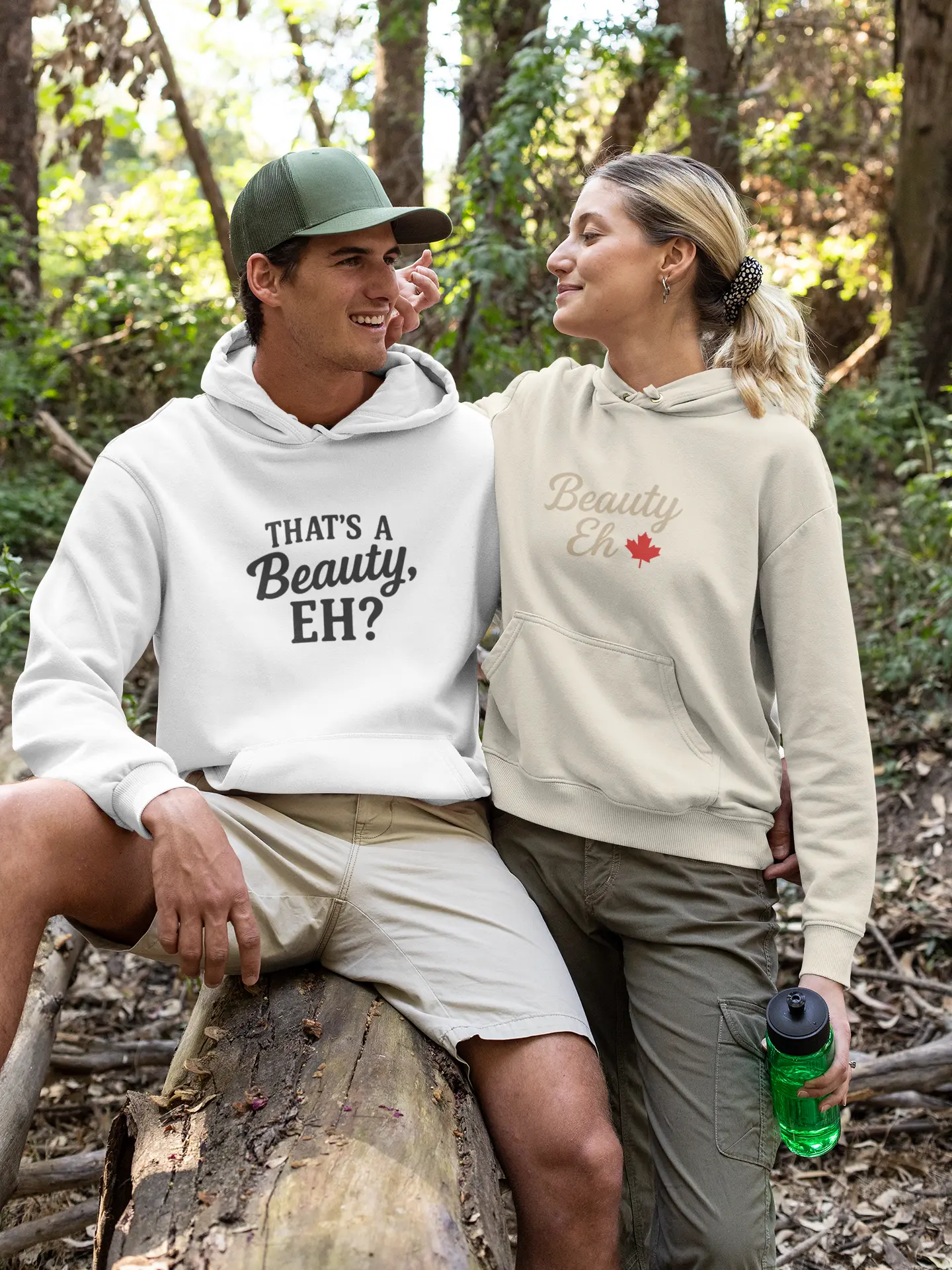 Canadian Pride Fleece Hoodie, Cozy Pullover, Gifts for Him, Her, Thanksgiving, Winter Wear, Loungewear, Casual Style Printify