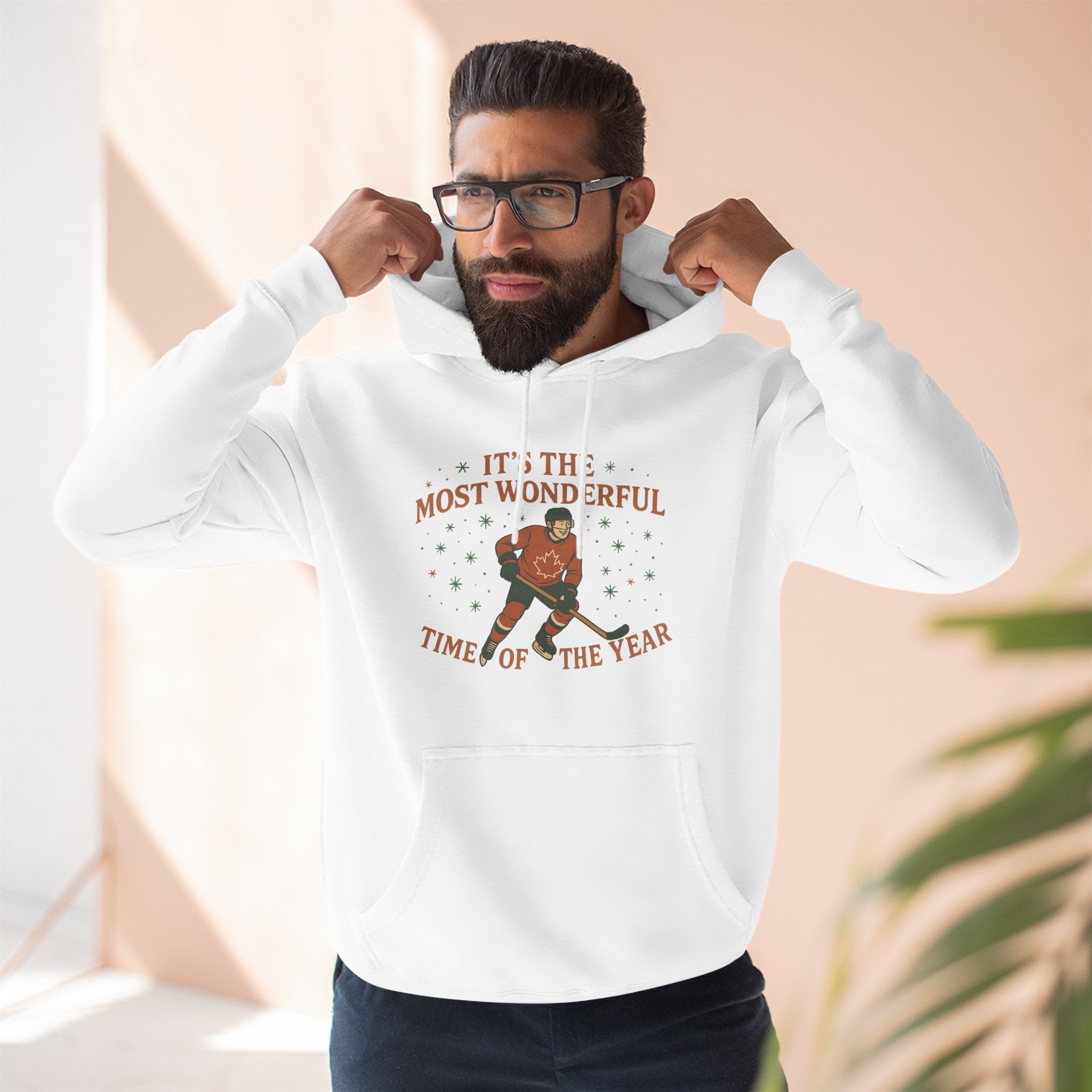 Hockey Canada World Juniors  'It's the Most Wonderful Time of the Year', Winter Sweater, Christmas Apparel Printify